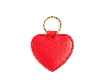 HEART KEYCHAIN RED