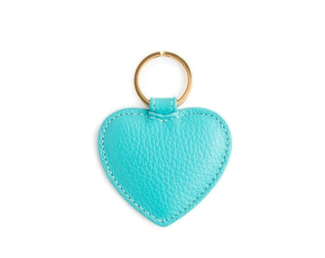 HEART KEYCHAIN TEAL