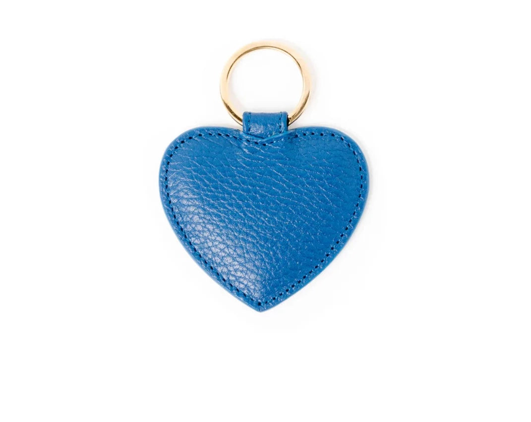 HEART KEYCHAIN COBALT
